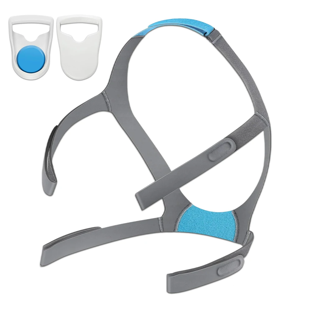 AirFit F20/F30/F30i/F40 CPAP Headgear Strap with 2 Clips Adjustable Elastic Headband Strap Designed for a Secure Comfortable Fit - Image 10