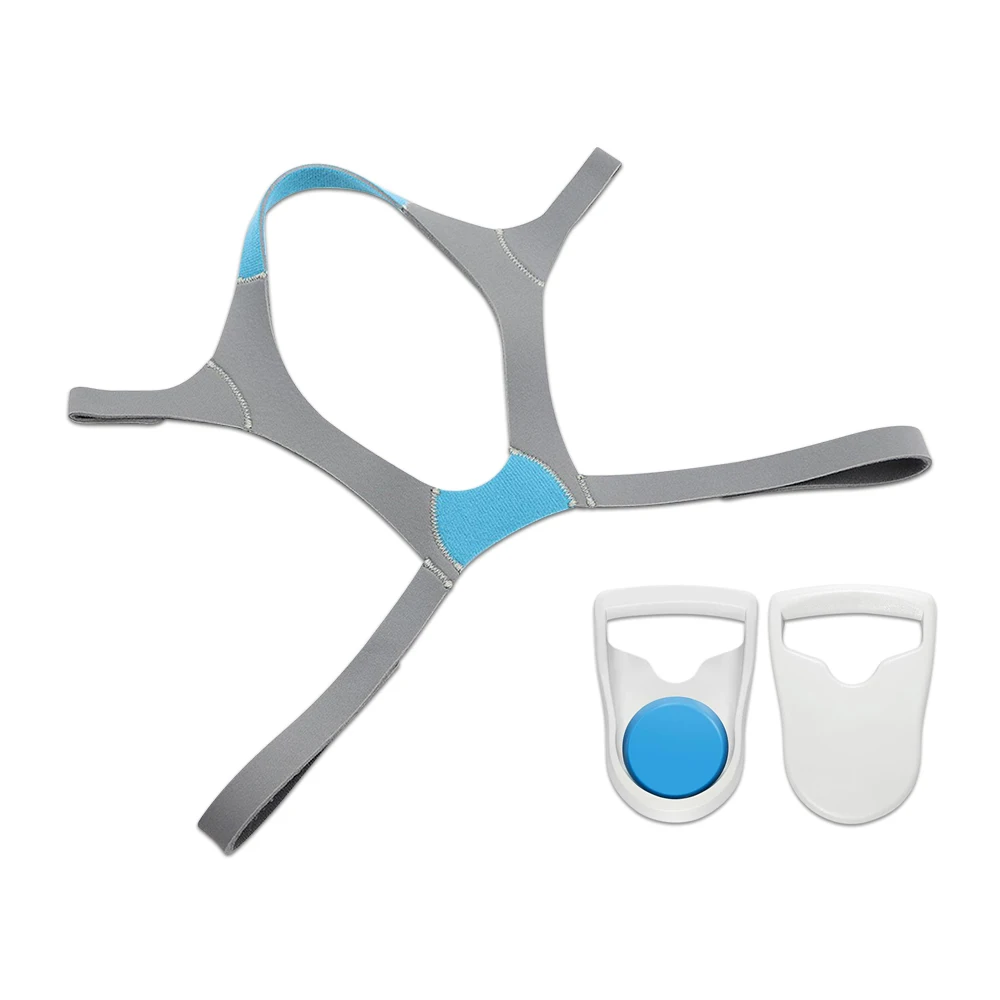 AirFit F20/F30/F30i/F40 CPAP Headgear Strap with 2 Clips Adjustable Elastic Headband Strap Designed for a Secure Comfortable Fit - Image 7