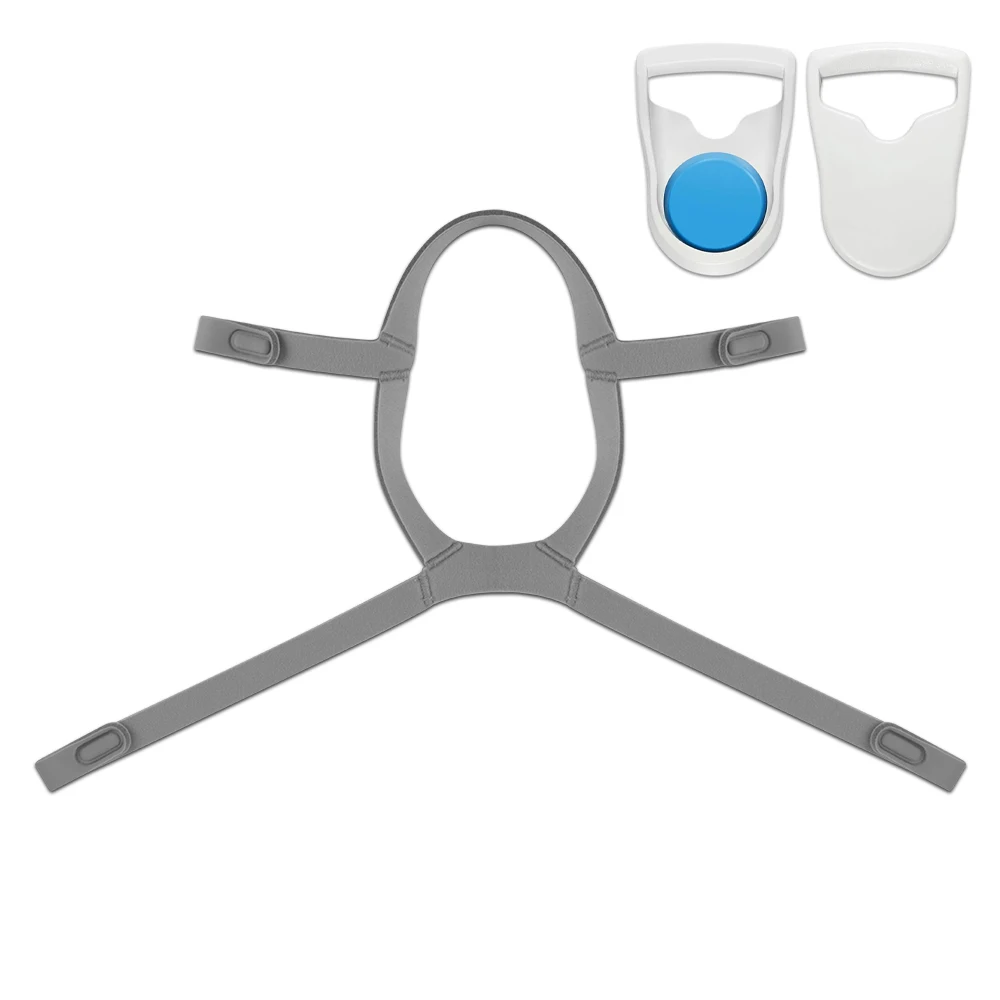 AirFit F20/F30/F30i/F40 CPAP Headgear Strap with 2 Clips Adjustable Elastic Headband Strap Designed for a Secure Comfortable Fit - Image 8