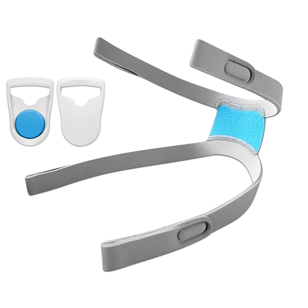 AirFit F20/F30/F30i/F40 CPAP Headgear Strap with 2 Clips Adjustable Elastic Headband Strap Designed for a Secure Comfortable Fit - Image 9